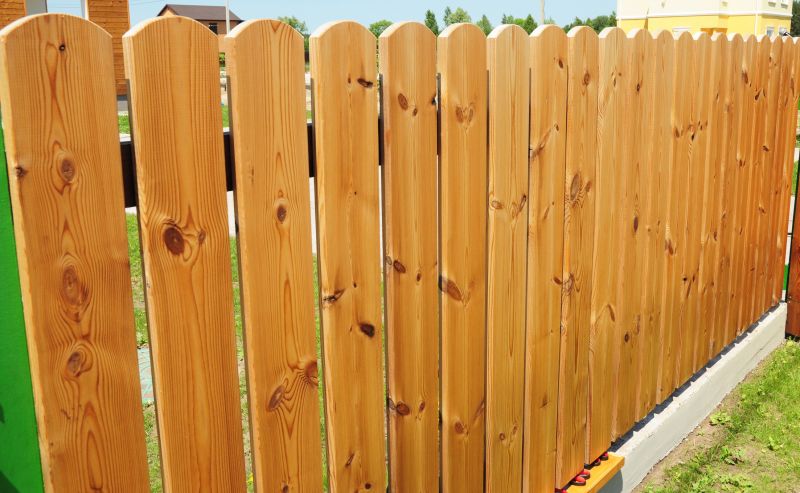 Elegant Wooden Fence